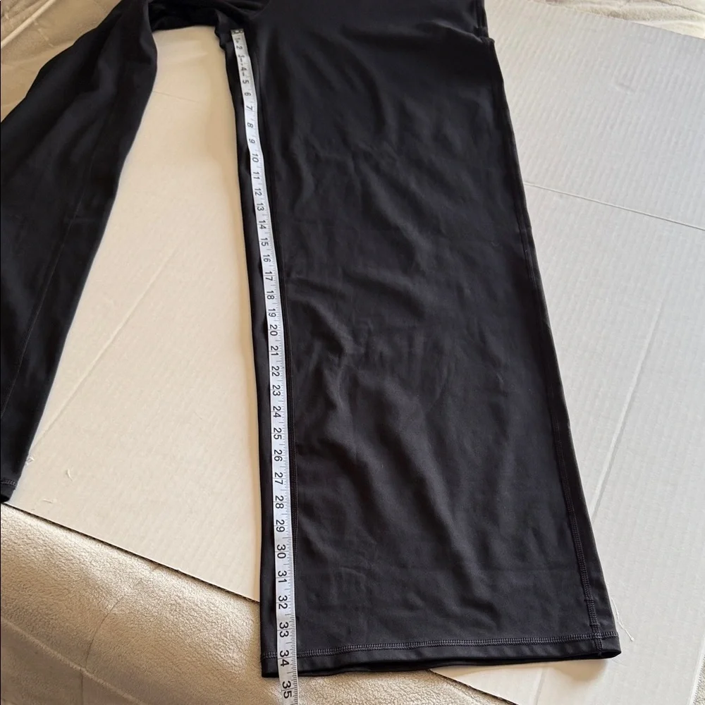 High-Waist Wide-Leg Pull-On Pants in Black Tall XXL 35”Inseam - Picture 11 of 13